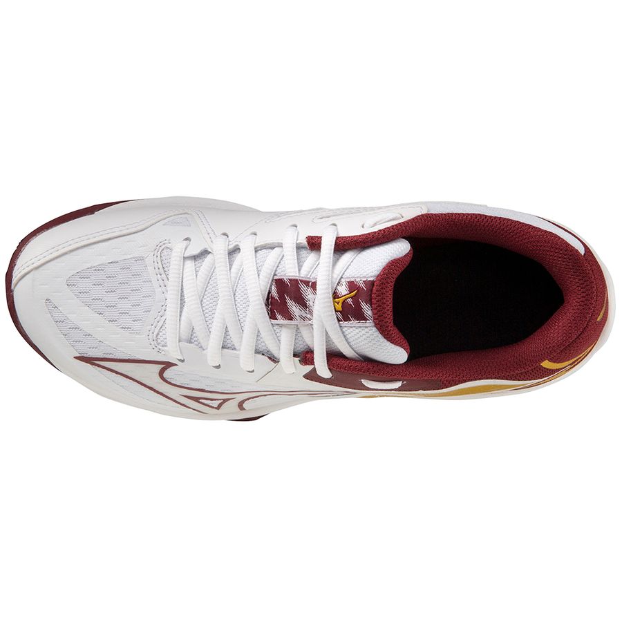 Dark Red / Gold Women Mizuno Thunder Blade Z Volleyball Shoes | 0368-ERUSY