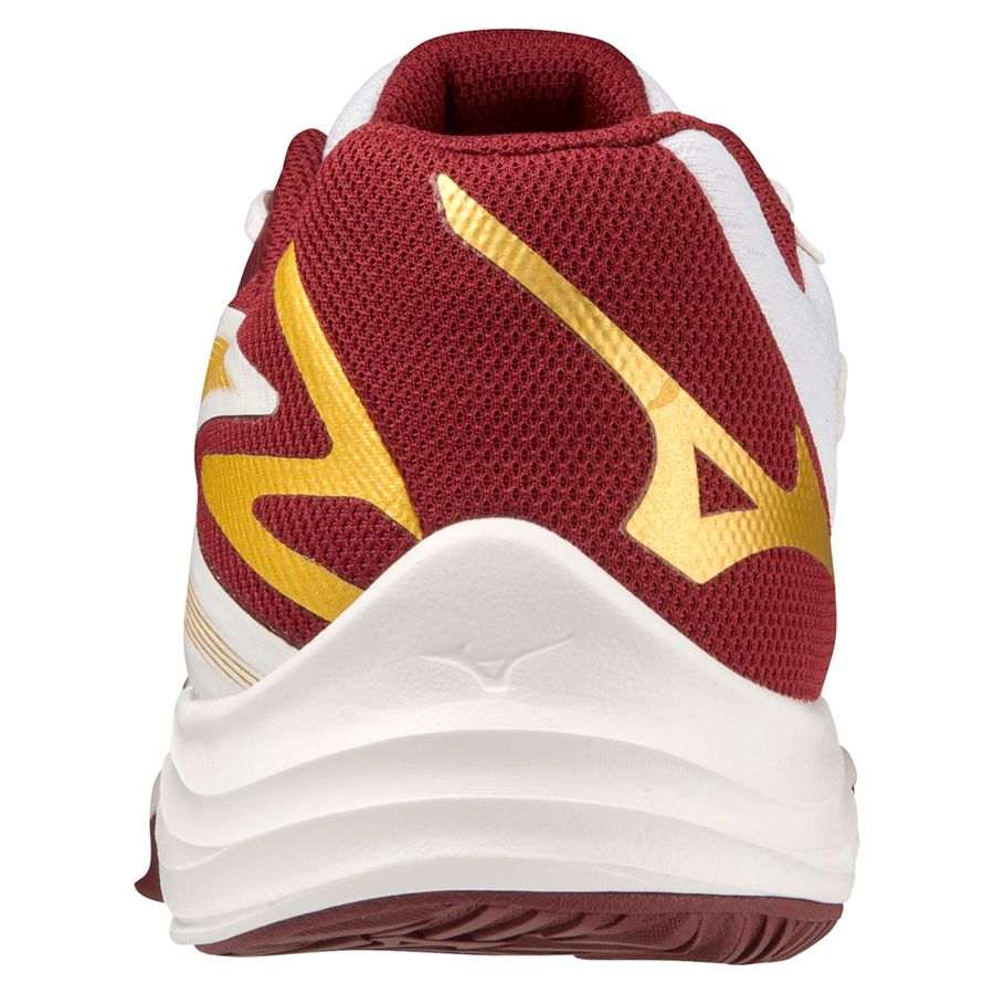 Dark Red / Gold Women Mizuno Thunder Blade Z Volleyball Shoes | 0368-ERUSY