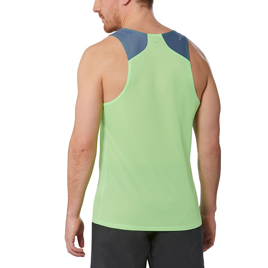 Green Men Mizuno Dryaeroflow Tanks | 7490-EXUCY