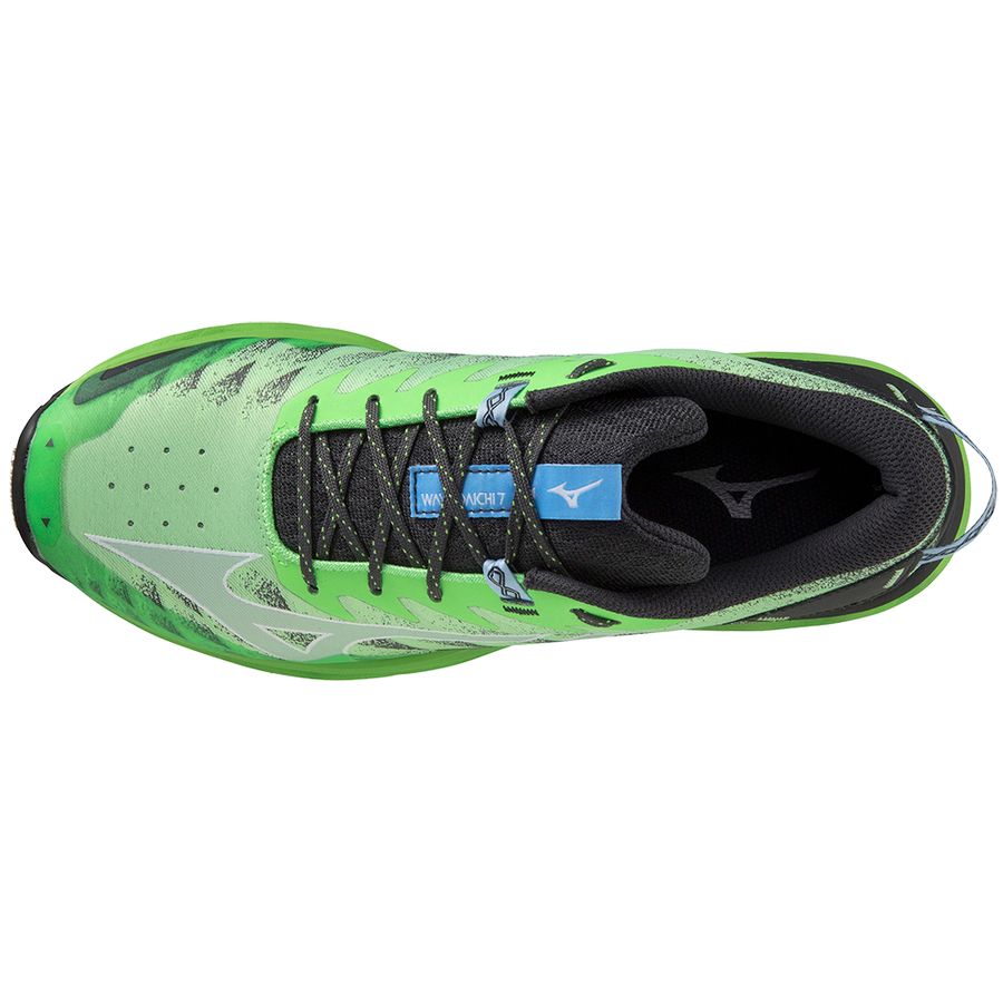 Green Men Mizuno Wave Daichi 7 Trail Running Shoes | 2037-LVWTJ