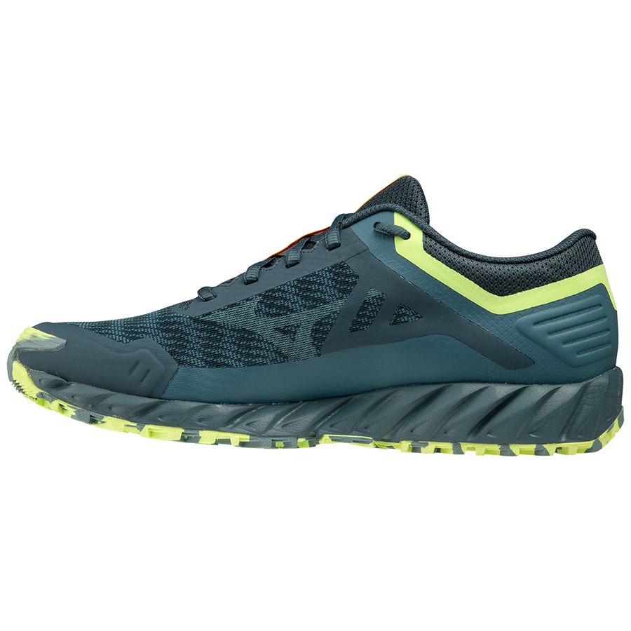 Green Men Mizuno Wave Ibuki 3 Trail Running Shoes | 7039-AHFWO