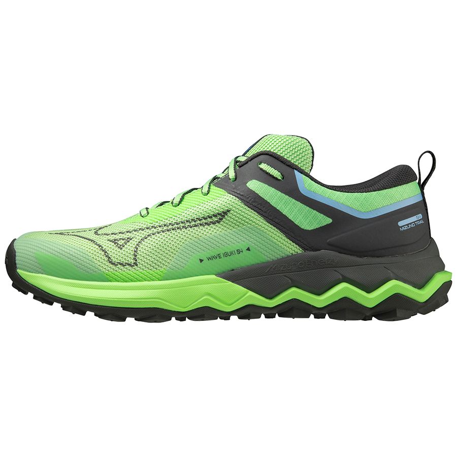 Green Men Mizuno Wave Ibuki 4 Trail Running Shoes | 8913-LRAYH