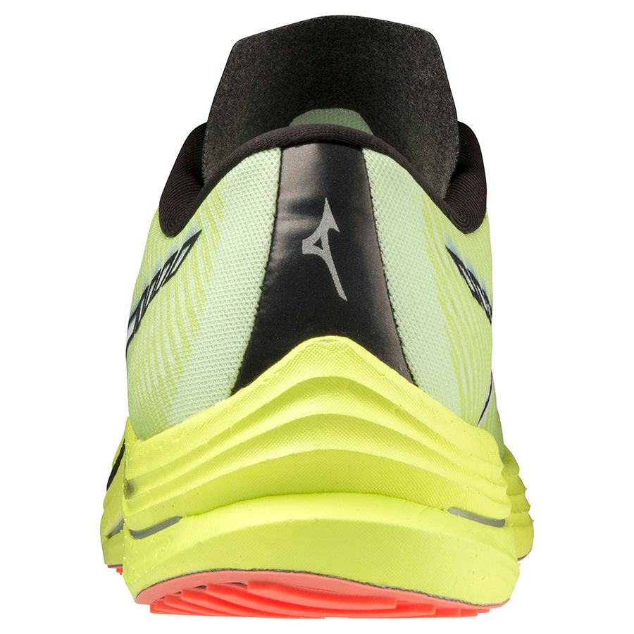 Green Men Mizuno Wave Rebellion Running Shoes | 8573-IOKQH