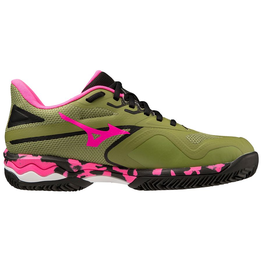 Green Women Mizuno Wave Exceed Light 2 Tennis Shoes | 2986-DUCHF