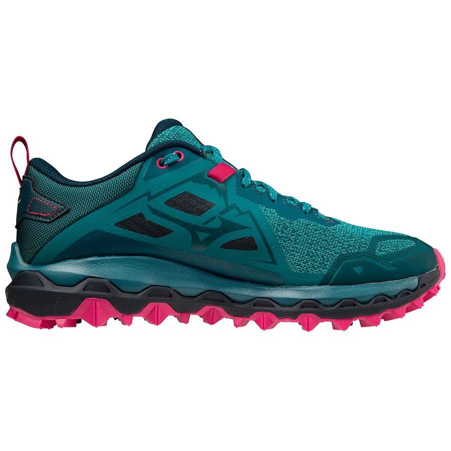 Green Women Mizuno Wave Mujin 8 Running Shoes | 2907-ANTYZ