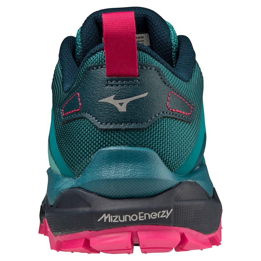 Green Women Mizuno Wave Mujin 8 Running Shoes | 2907-ANTYZ