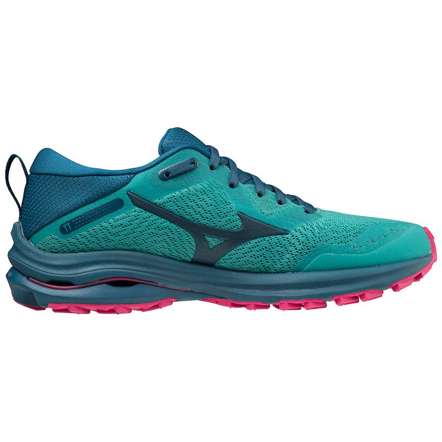 Green Women Mizuno Wave Rider Tt Running Shoes | 8794-IOYAV