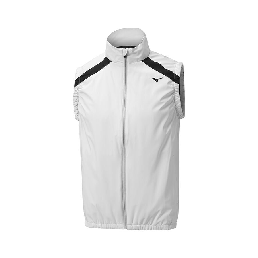 Grey Men Mizuno Breath Thermo Move Tech Vest | 2730-YWUZE