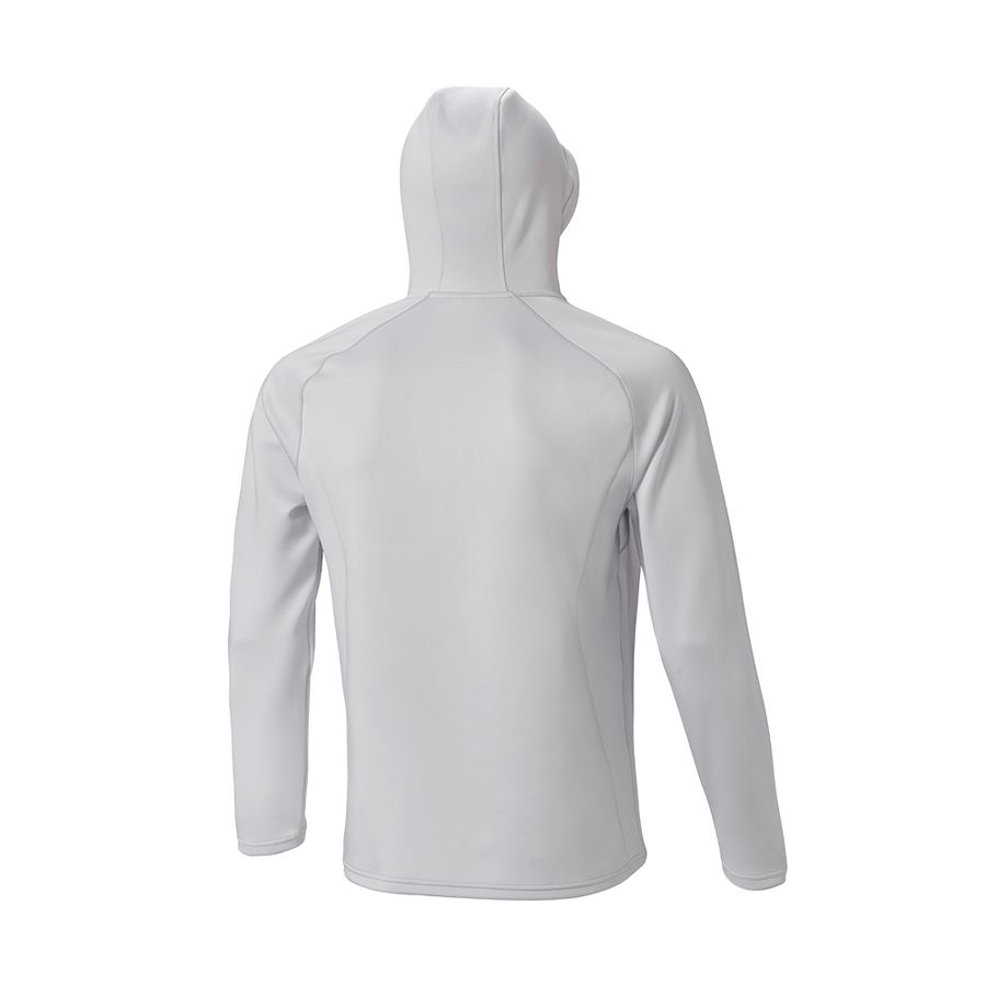 Grey Men Mizuno G Style Rb Hoodie | 4152-QTGRJ