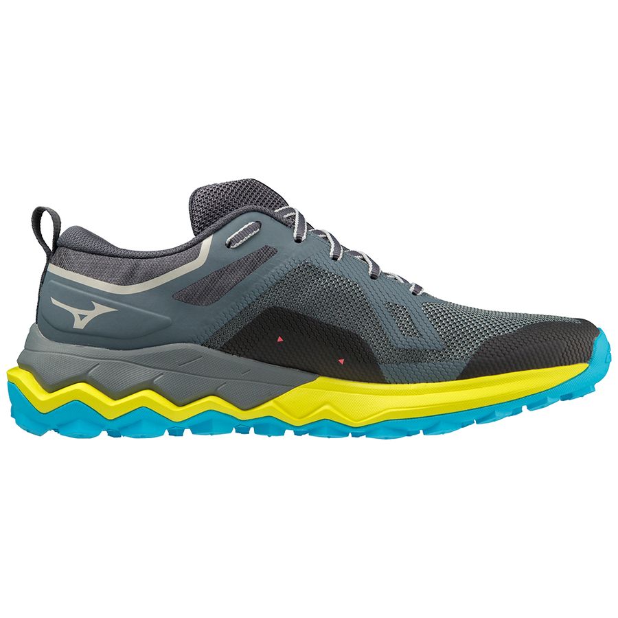 Grey Men Mizuno Wave Ibuki 4 Trail Running Shoes | 3641-XCEFP