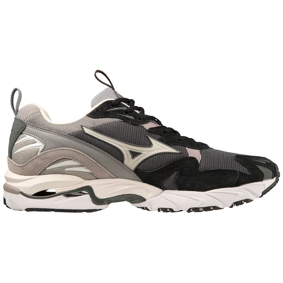 Grey Men Mizuno Wave Rider 10 Premium Sneakers | 1489-RBEZA