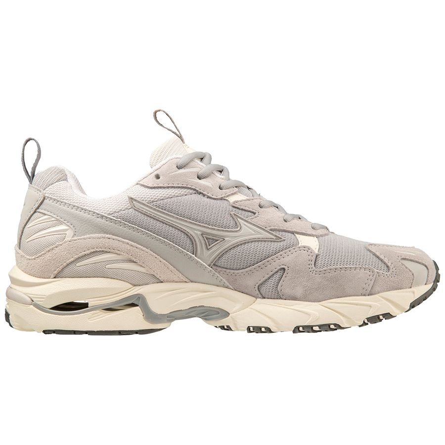 Grey Men Mizuno Wave Rider 10 Premium Sneakers | 4125-OGFMS