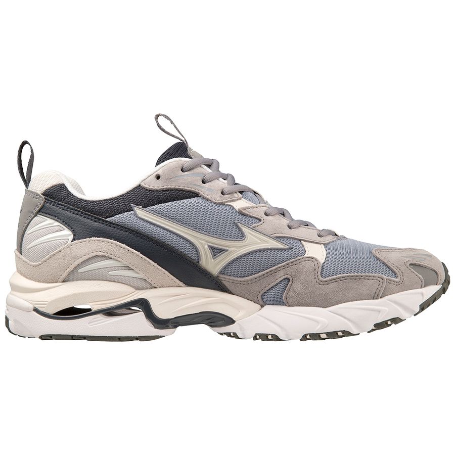 Grey Men Mizuno Wave Rider 10 Premium Sneakers | 9345-VDHCA