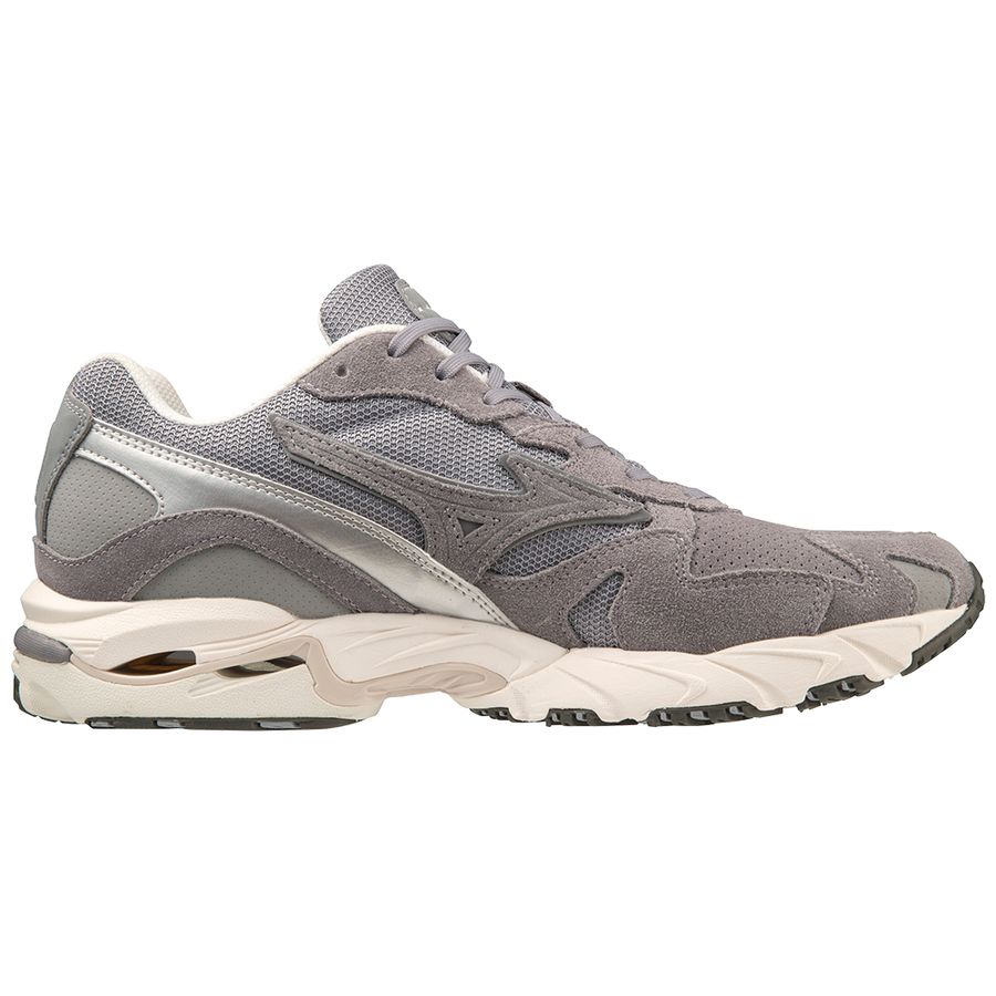 Grey Men Mizuno Wave Rider 10 Sneakers | 3541-RXFTL