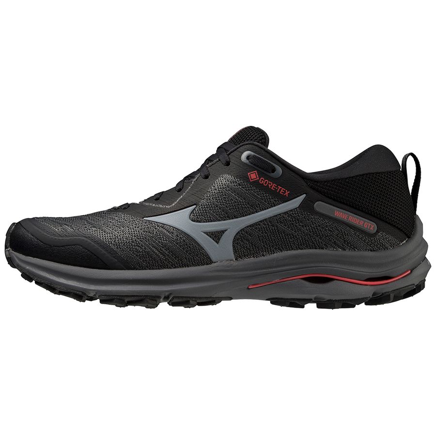 Grey Men Mizuno Wave Rider Gtx Trail Running Shoes | 8216-UCFGV