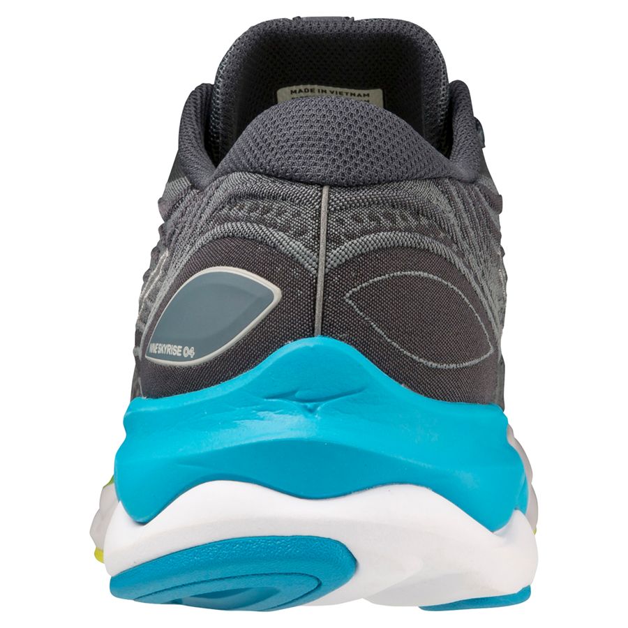 Grey Men Mizuno Wave Skyrise 4 Running Shoes | 5816-JYNQG