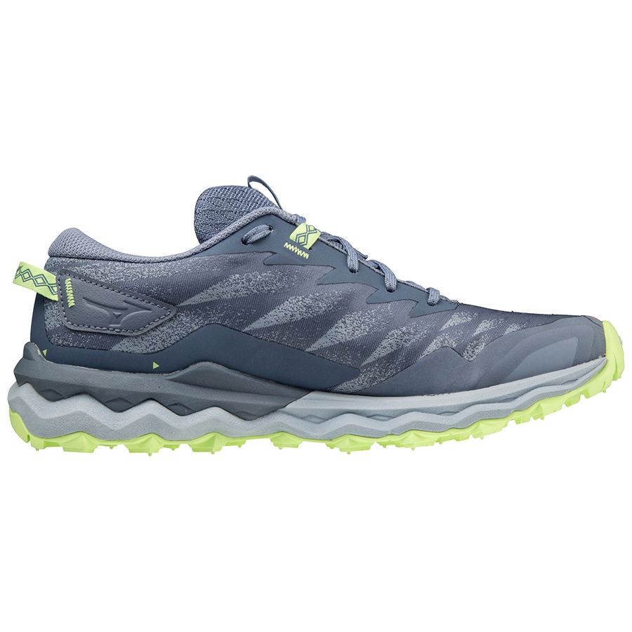 Grey Women Mizuno Wave Daichi 7 Running Shoes | 9870-NCKLG