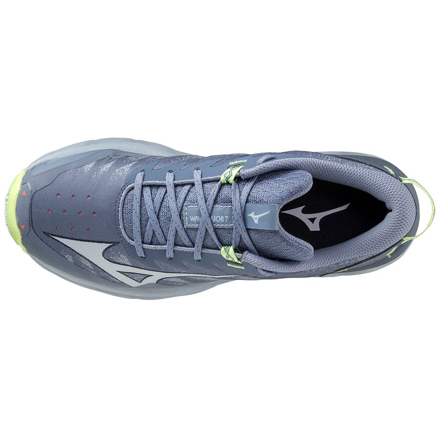 Grey Women Mizuno Wave Daichi 7 Running Shoes | 9870-NCKLG