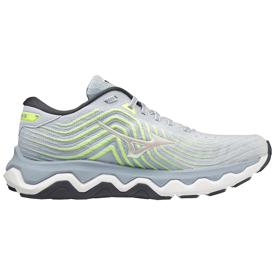 Grey Women Mizuno Wave Horizon 6 Running Shoes | 0157-PENGT