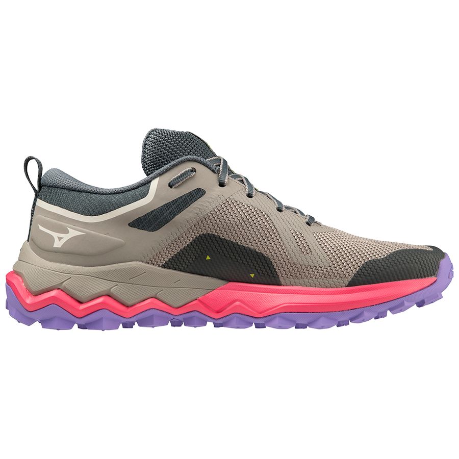 Grey Women Mizuno Wave Ibuki 4 Running Shoes | 3129-DEHQU