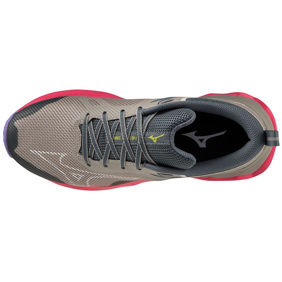 Grey Women Mizuno Wave Ibuki 4 Running Shoes | 3129-DEHQU