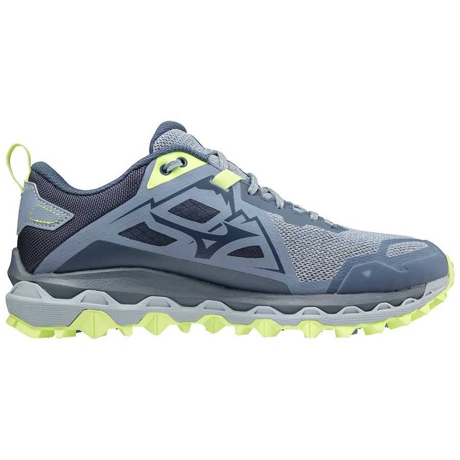 Grey Women Mizuno Wave Mujin 8 Trail Running Shoes | 0786-EJNKC