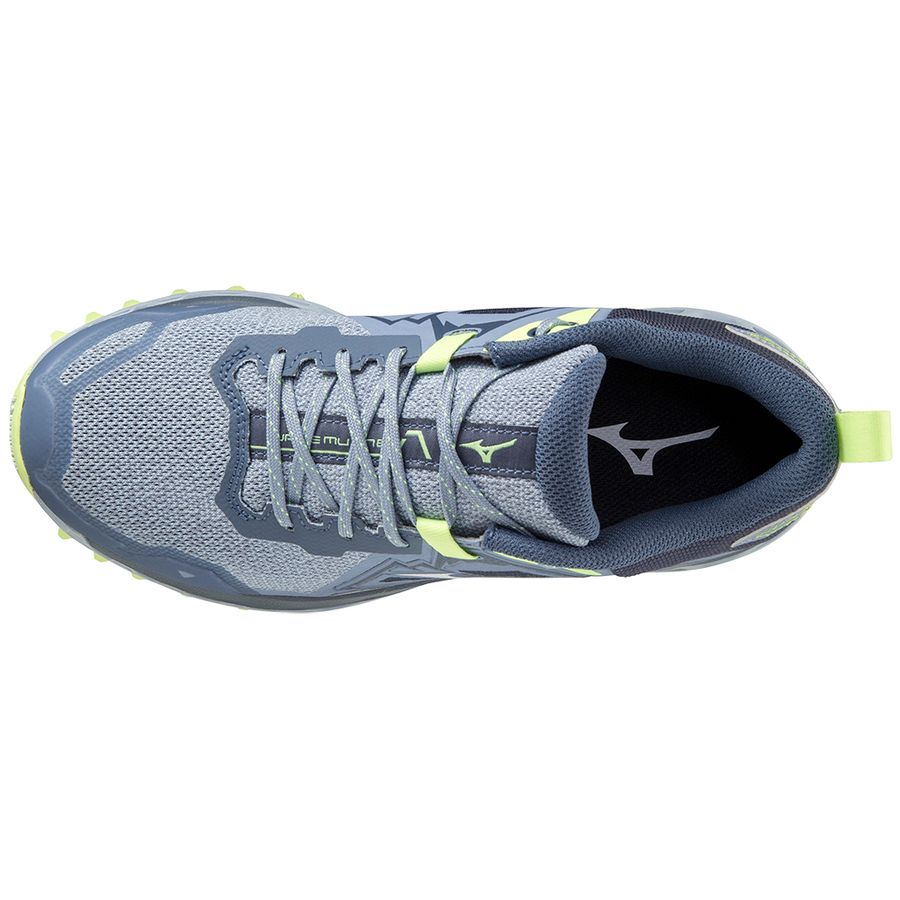 Grey Women Mizuno Wave Mujin 8 Trail Running Shoes | 0786-EJNKC