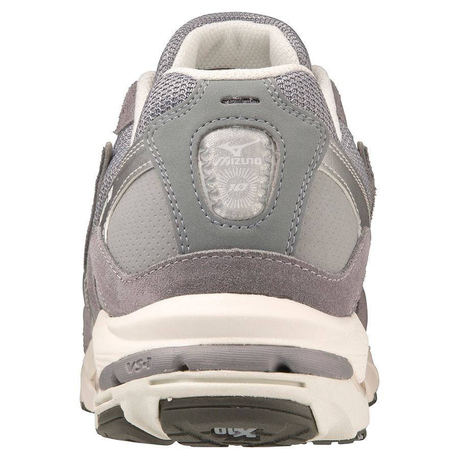 Grey Women Mizuno Wave Rider 10 Sneakers | 8976-LKEZF