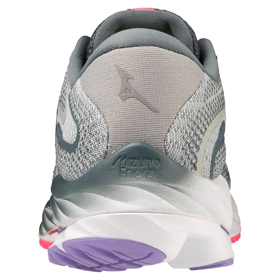 Grey Women Mizuno Wave Rider 27 Running Shoes | 1329-IMQNZ