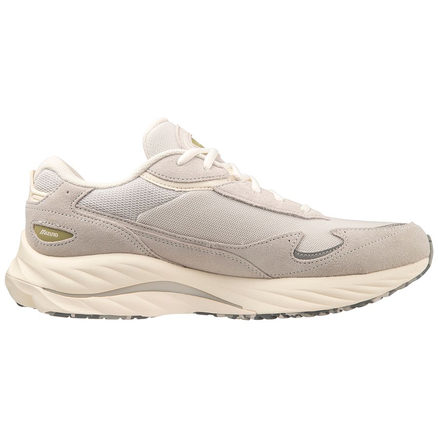 Grey Women Mizuno Wave Rider Sneakers | 7916-VWRBZ