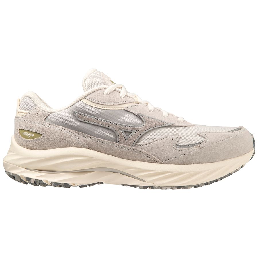 Grey Women Mizuno Wave Rider Sneakers | 7916-VWRBZ