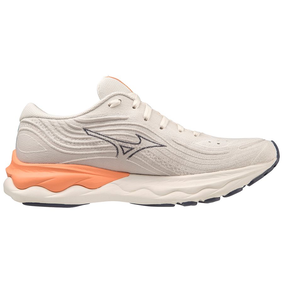 Grey Women Mizuno Wave Skyrise 4 Running Shoes | 2961-YAPCK