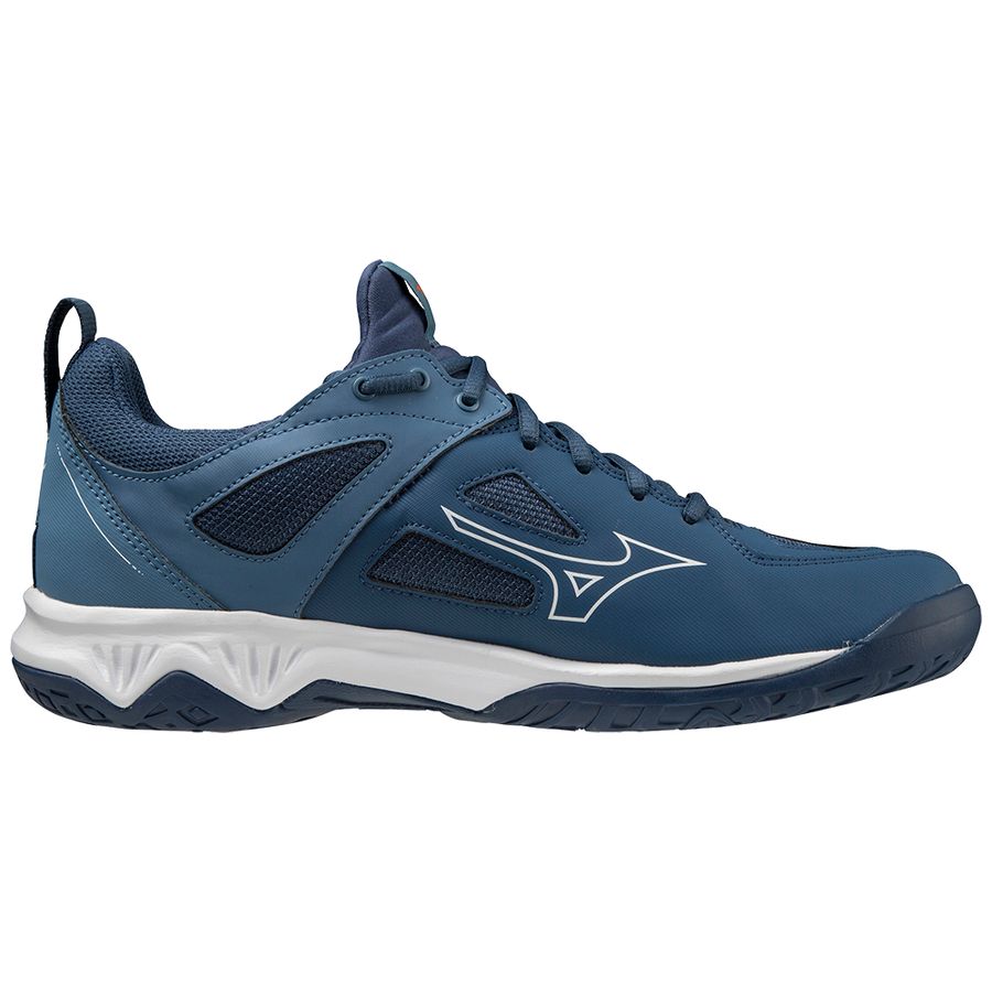 Grey / Blue Men Mizuno Ghost Shadow Handball Shoes | 2518-DPLAY