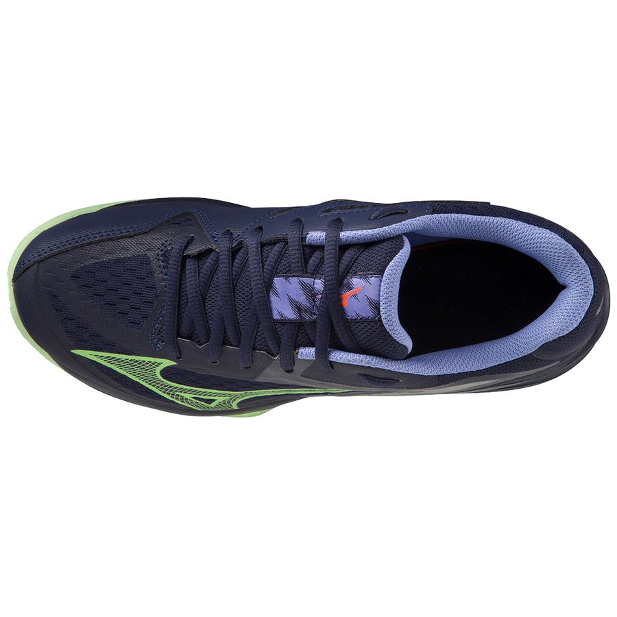 Navy Men Mizuno Lightning Star Z7 Jr Volleyball Shoes | 7290-SOQFG