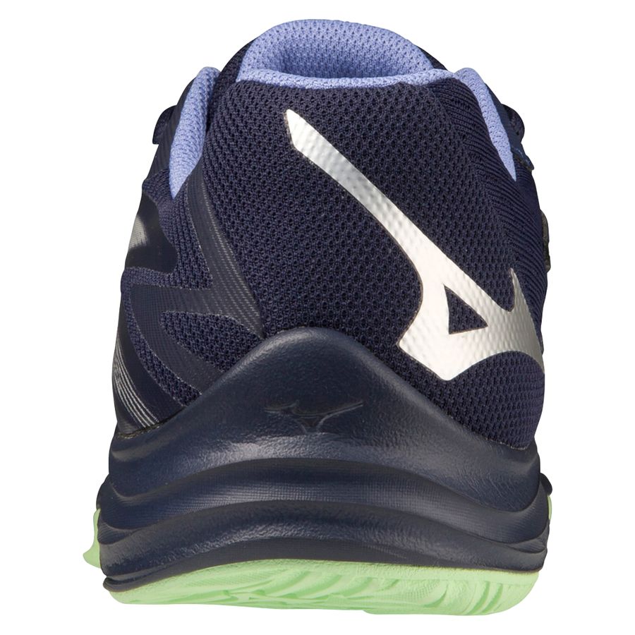 Navy Men Mizuno Lightning Star Z7 Jr Volleyball Shoes | 7290-SOQFG