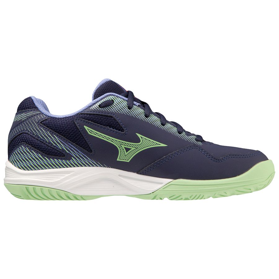 Navy Men Mizuno Stealth Star 2 Jr Handball Shoes | 2063-BTNSF