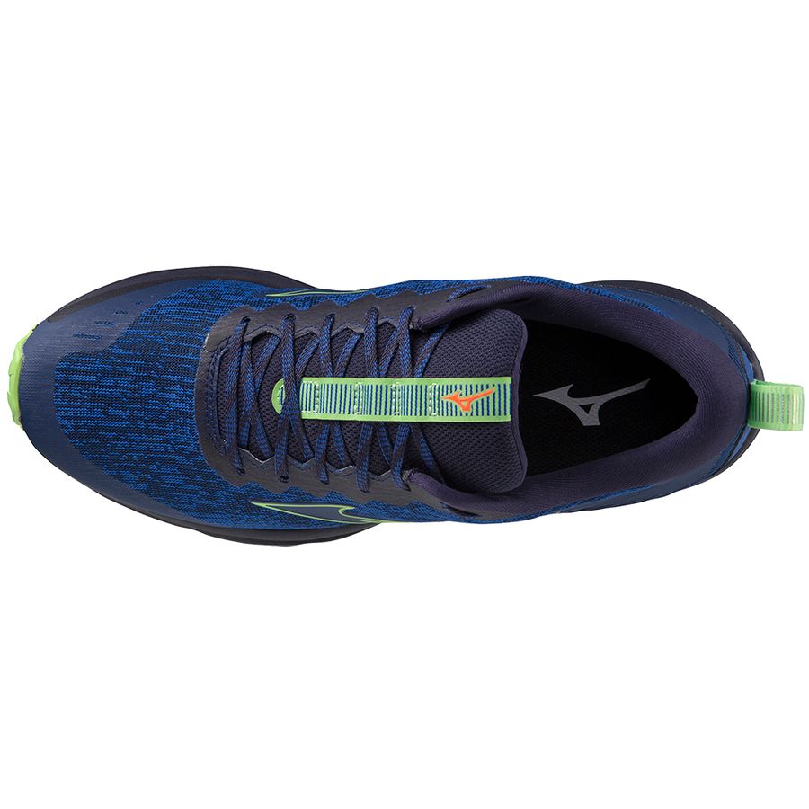 Navy Men Mizuno Wave Rider Tt Running Shoes | 7830-JUDVI