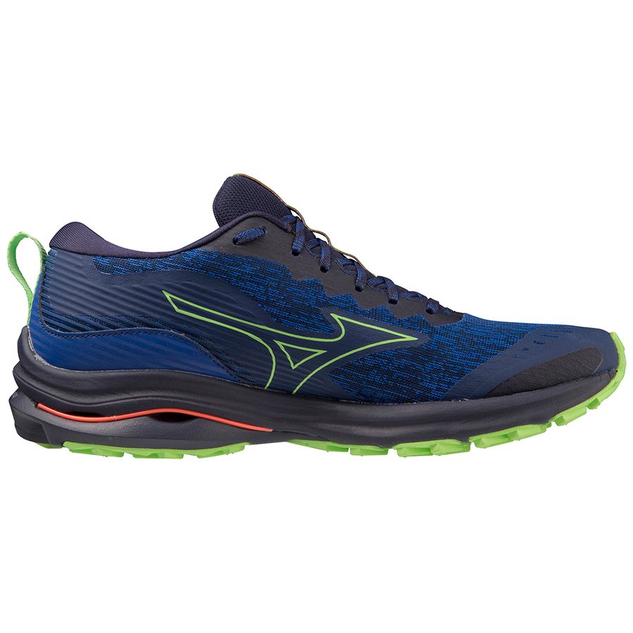 Navy Men Mizuno Wave Rider Tt Running Shoes | 7830-JUDVI