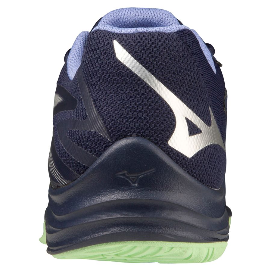 Navy Women Mizuno Thunder Blade Z Volleyball Shoes | 6587-WRJXZ