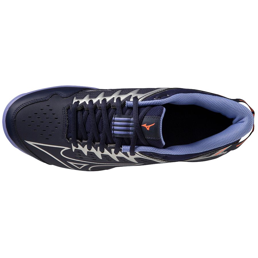 Navy Women Mizuno Wave Lynx 2 Hockey Shoes | 3948-USZMJ