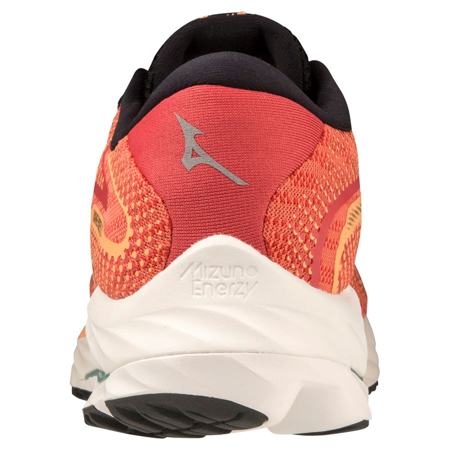 Orange Men Mizuno Wave Rider 27 Running Shoes | 7038-DGHSX