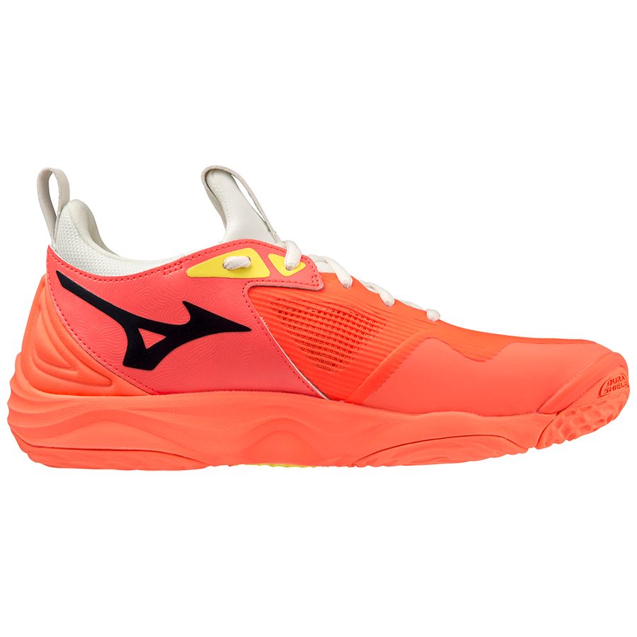 Orange Women Mizuno Wave Momentum 3 Volleyball Shoes | 8429-BFHMV