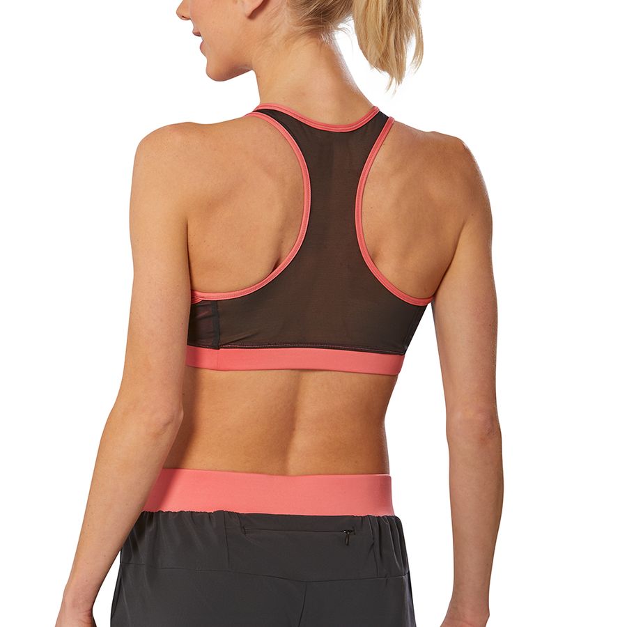 Pink Women Mizuno Alpha Sports Bra | 7620-OWQKU