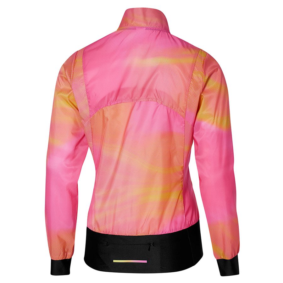 Pink Women Mizuno Premium Aero Jackets | 4829-RSQDK