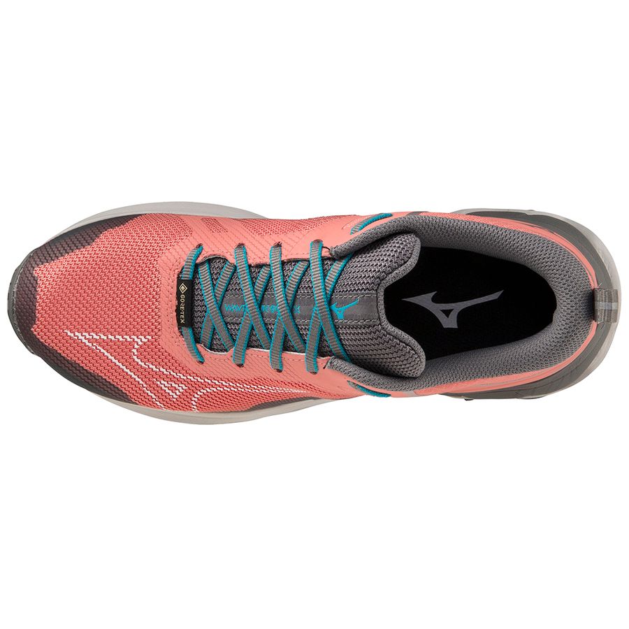 Pink Women Mizuno Wave Ibuki 4 Gtx Running Shoes | 2583-HBVLI