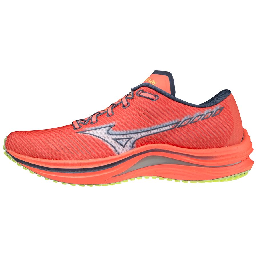 Pink Women Mizuno Wave Rebellion Running Shoes | 6204-LIBRZ