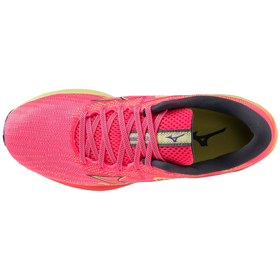 Pink Women Mizuno Wave Rider 27 Running Shoes | 0862-OSIXW