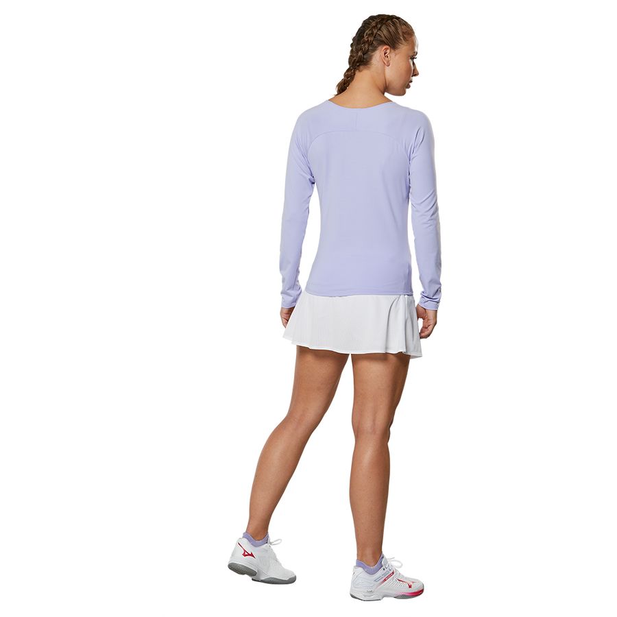 Purple Women Mizuno L/S Jackets | 1857-UAZGF