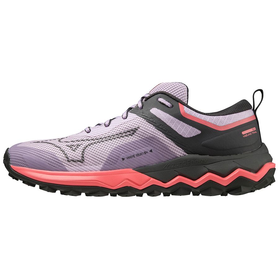 Purple Women Mizuno Wave Ibuki 4 Trail Running Shoes | 1540-AGDXV