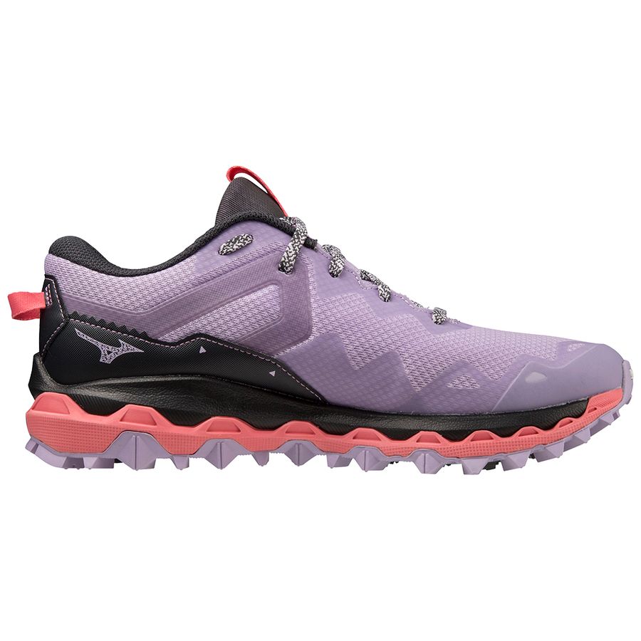 Purple Women Mizuno Wave Mujin 9 Trail Running Shoes | 3426-MNWTI